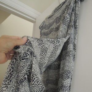 Pareo / Sarong Wrap / Beach Wrap / Swimsuit Cover Up Snakeskin Pattern $90 Value